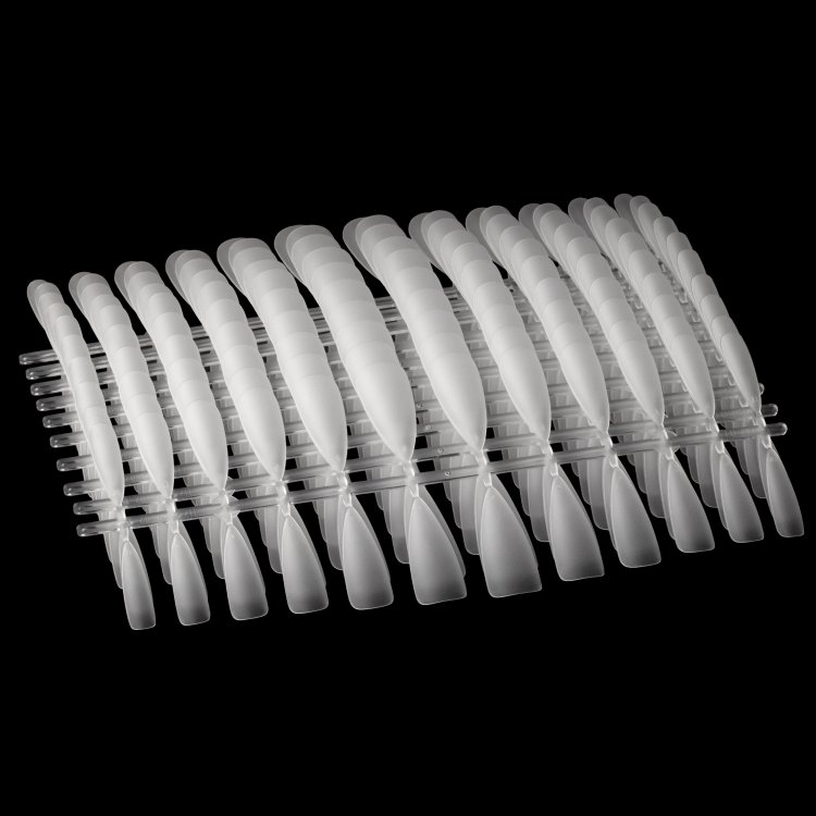 Νύχια Press-On Nail Gel Tips Πολύ Λεπτά Stiletto Long Διάφανα 240 τεμ.