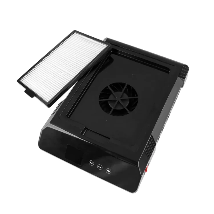 Απορροφητήρας Σκόνης Νυχιών Με Φίλτρο Μαύρος 85W