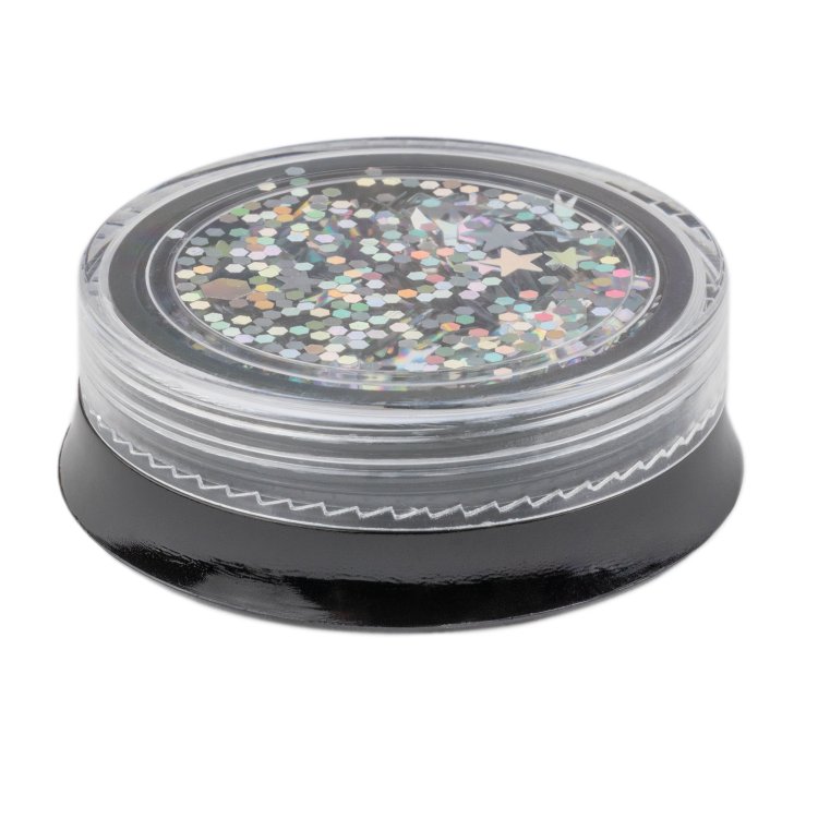 Διακοσμητικό Νυχιών Αστέρι και Παγιέτα Ασημί