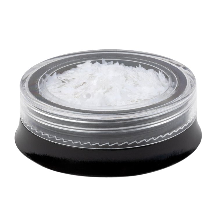 Διακοσμητικό Νυχιών Αστέρι και Παγιέτα Λευκό