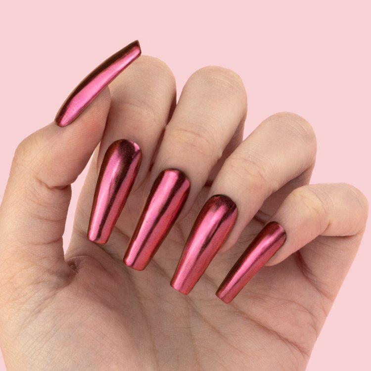 Σκόνη Καθρέφτης σε Υγρή Μορφή Φουξ