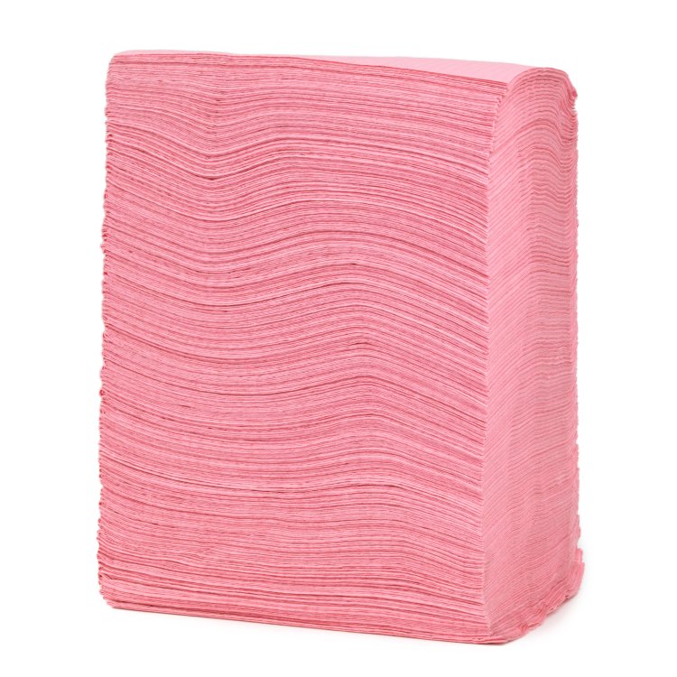 Πετσέτα Μανικιούρ Πεντικιούρ Μιας Χρήσης Ροζ 125τμχ