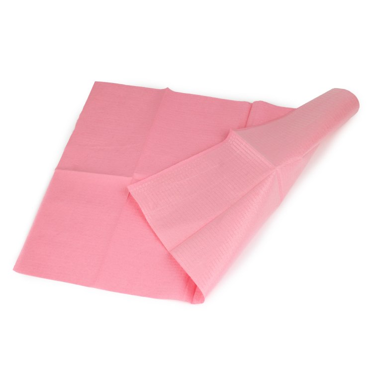 Πετσέτα Μανικιούρ Πεντικιούρ Μιας Χρήσης Ροζ 125τμχ