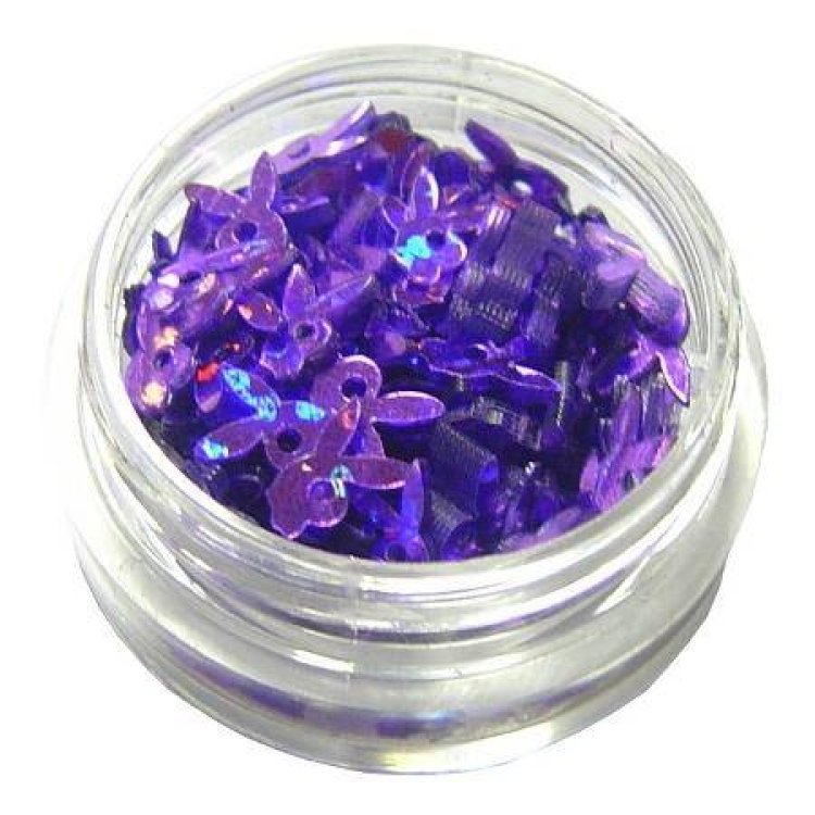 Παγιέτα Μωβ Ιριδίζον 3g