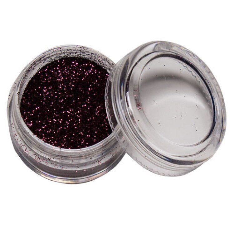 Σκόνη Μαύρο Ροζ Glitter 3g