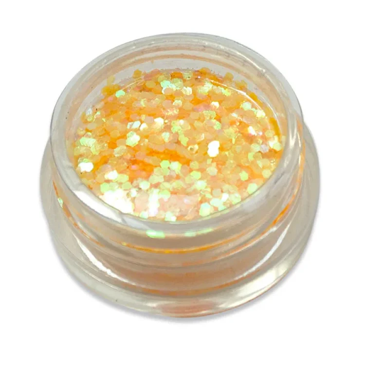 Παγιέτα Κίτρινο Ιριδίζον Μικρή 3g