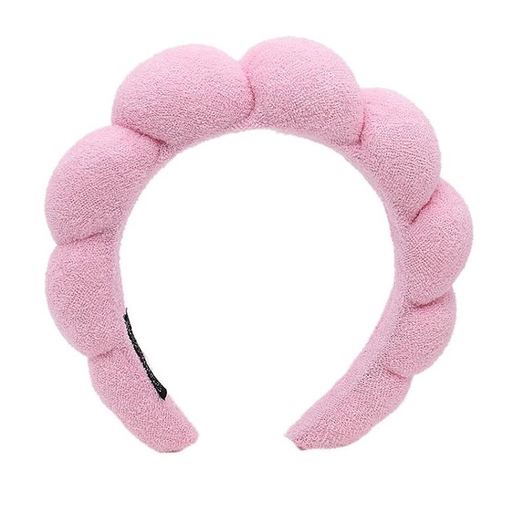Hair Band for Makeup & Skincare Pink