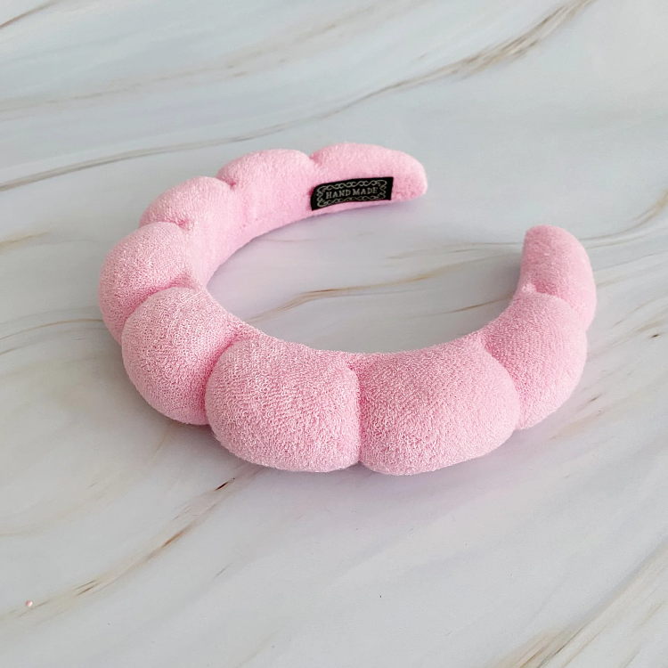 Hair Band for Makeup & Skincare Pink