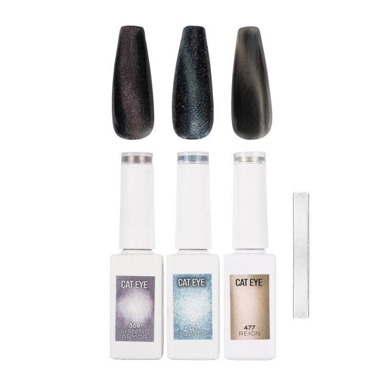 Ημιμόνιμο Cat Eye Celestial Collection– Σετ 3 τμχ + Δώρο Μαγνήτης