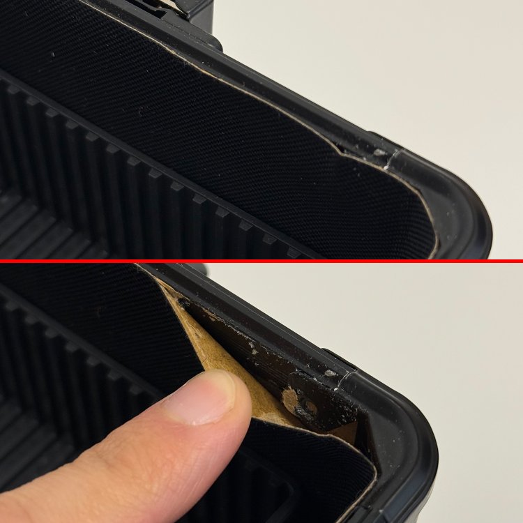 Επαγγελματική Βαλίτσα Αλουμινίου Μαύρο με Στρας – Μικρή Φθορά στο Εσωτερικό