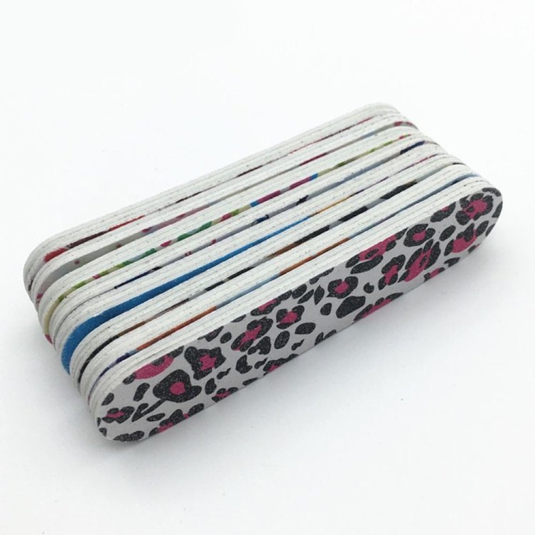 Christian Artesio mini nail file straight multicolor for manicure