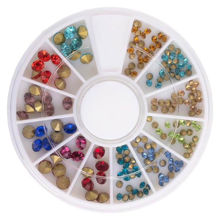 Diamond Mix Nagel Strass Mix Farben & Gro?en