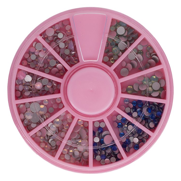 Nail Art Rhinestones Wheel Set 3 Colors