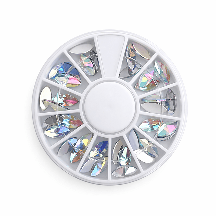 Iridescent Rhinestones 36pcs