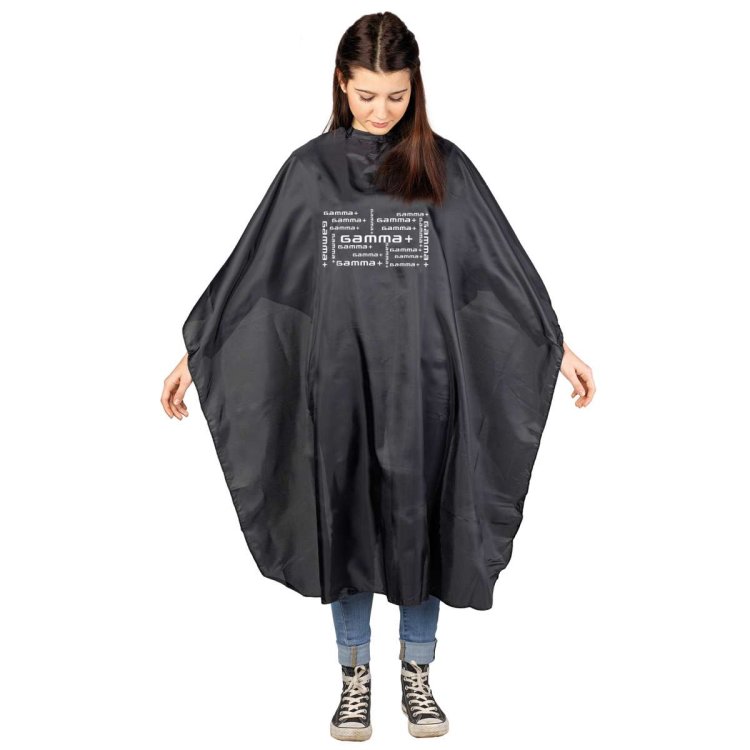 Μπέρτα Κουρέματος Επαγγελματική Μαύρη Gamma Piu 145 x 108cm