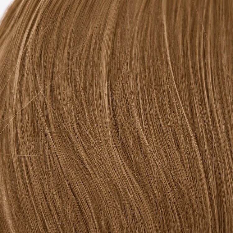 Pferdeschwanz Glatt Echthaar 60cm 100g Dunkelblond #6