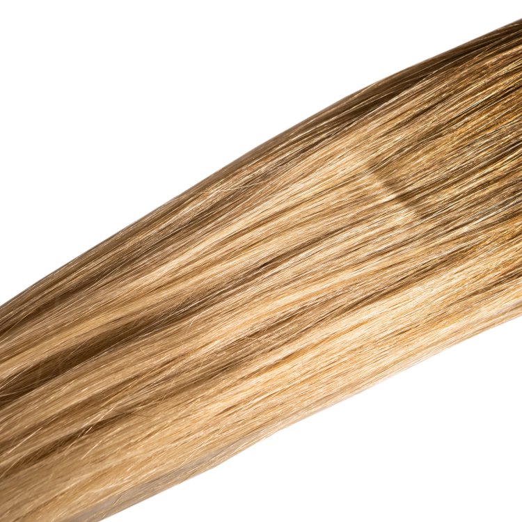 Αυτοκόλλητη Τρέσα Φυσική Tape #10/60 Όμπρε Σκούρη Βάση 40cm 10τμχ