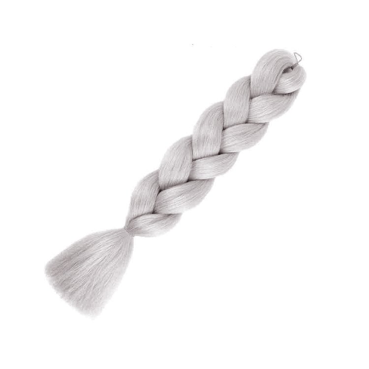 Jumbo Braid Synthetic Grau-Lila Α40#