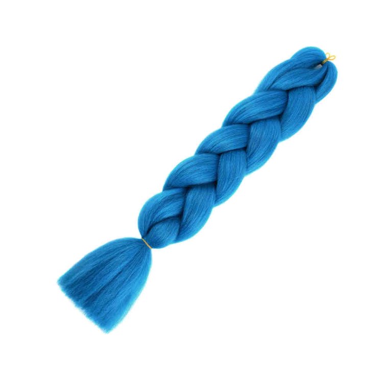 Μαλλιά για Ράστα και Πλεξούδες Μπλε Πετρόλ Yα30# 100g 60cm