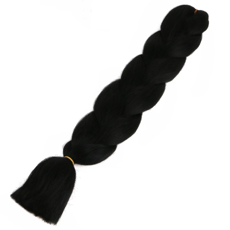 Μαλλιά για Ράστα και Πλεξούδες Μαύρο #1 100g 60cm