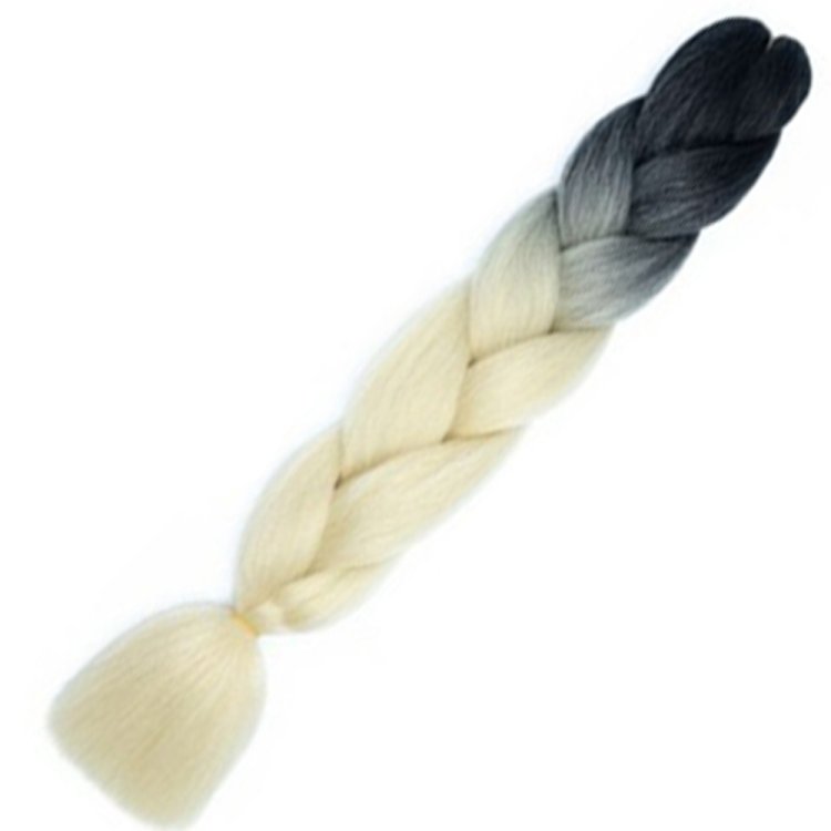Μαλλιά για Ράστα και Πλεξούδες Όμπρε Ξανθό/Καστανό Β34# 100g 60cm