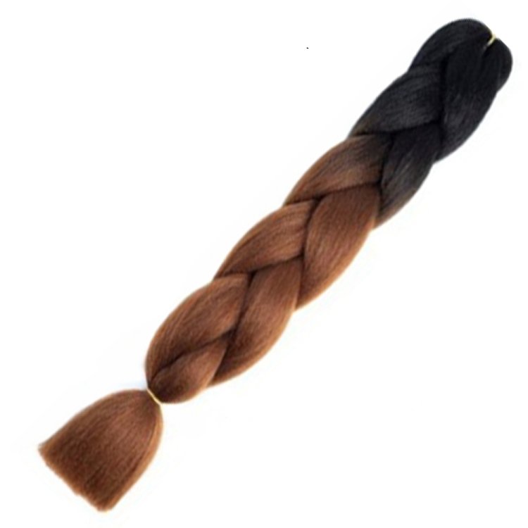 Μαλλιά για Ράστα και Πλεξούδες Όμπρε Καστανό/Καστανό Σκούρο Β29# 100g 60cm