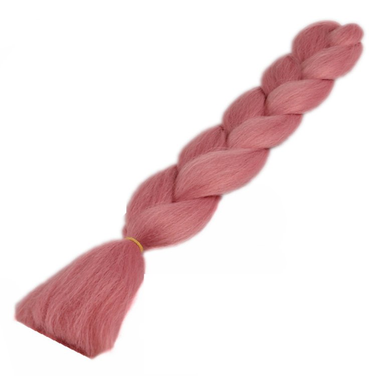 Μαλλιά για Ράστα και Πλεξούδες Ροζ Yα17# 100g 60cm
