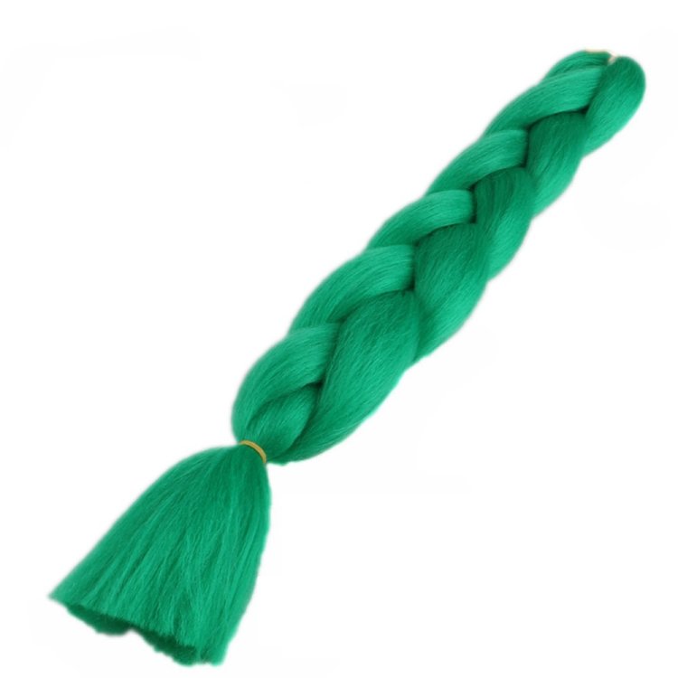 Μαλλιά για Ράστα και Πλεξούδες Πράσινο Yα24# 100g 60cm