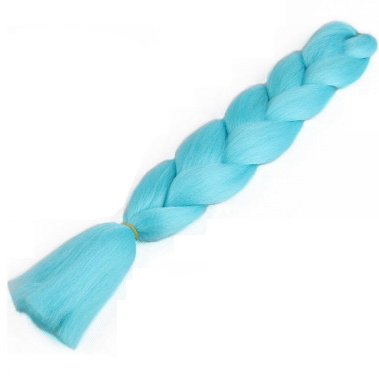 Μαλλιά για Ράστα και Πλεξούδες Γαλάζιο Yα32# 100g 60cm