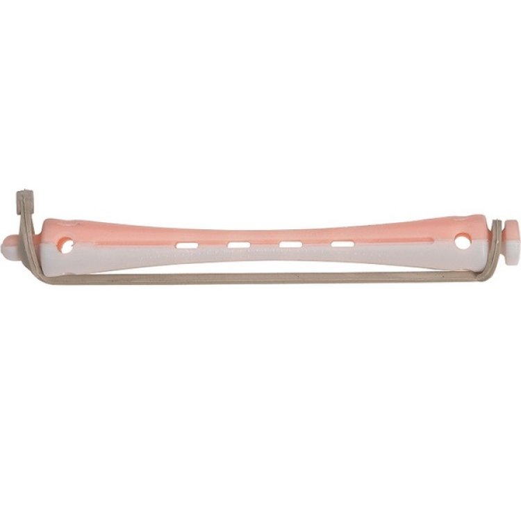 Μπικουτί Άσπρο - Ροζ 7mm 12τμχ