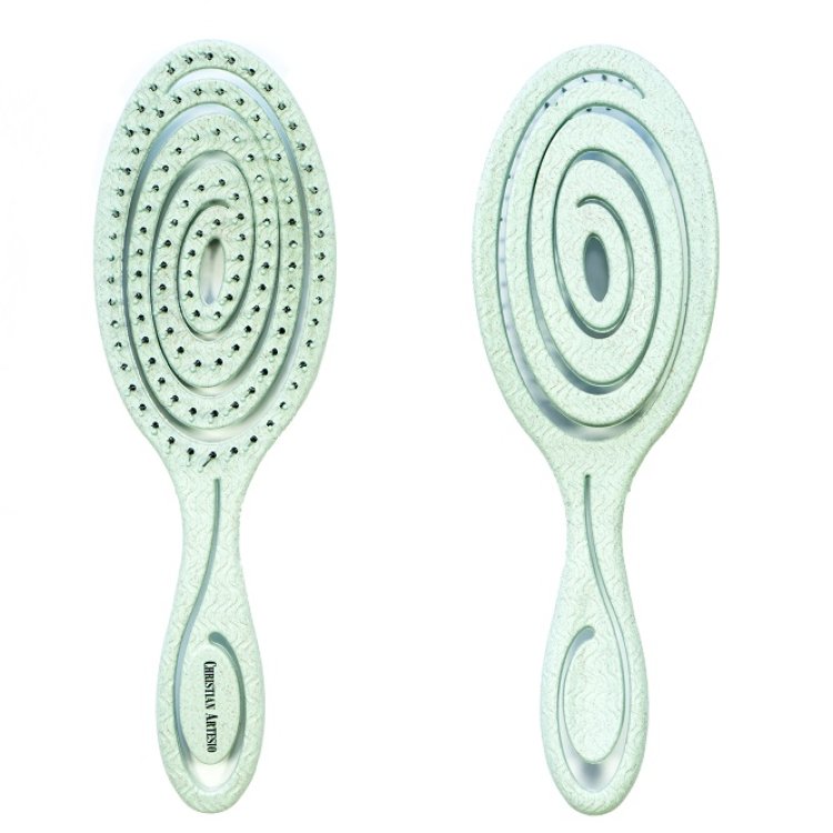 Οικολογική Βούρτσα Μαλλιών για Ξεμπέρδεμα Χωρίς Πόνο – Κατάλληλη για Παιδιά, Λεπτή Τρίχα & Επαγγελματική Χρήση Φυστικί