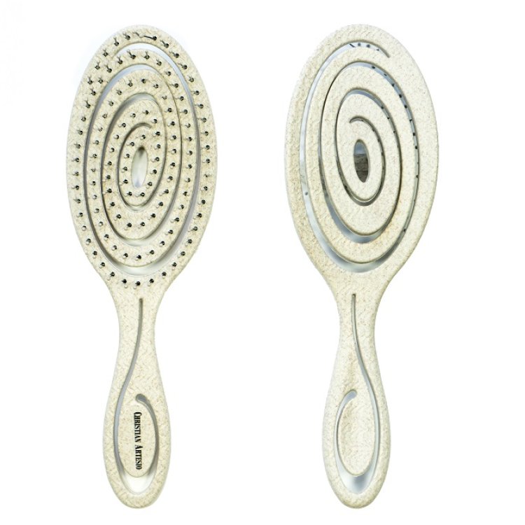 Οικολογική Βούρτσα Μαλλιών για Ξεμπέρδεμα Χωρίς Πόνο – Κατάλληλη για Παιδιά, Λεπτή Τρίχα & Επαγγελματική Χρήση Μπεζ