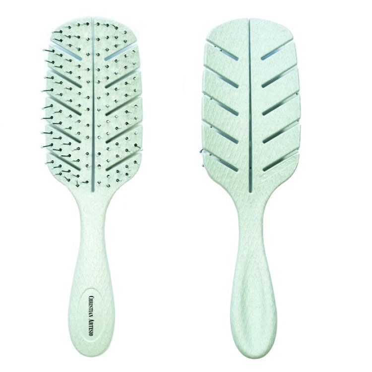 Οικολογική Βούρτσα Μαλλιών για Ξεμπέρδεμα Χωρίς Πόνο – Κατάλληλη για Παιδιά, Λεπτή Τρίχα & Επαγγελματική Χρήση Φυστικί