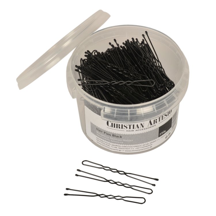 Φουρκέτες Μαλλιών Μαύρο 250g