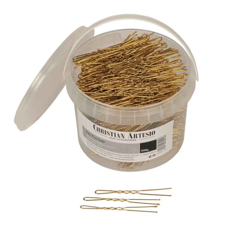 Φουρκέτες Μαλλιών Χρυσό 500g