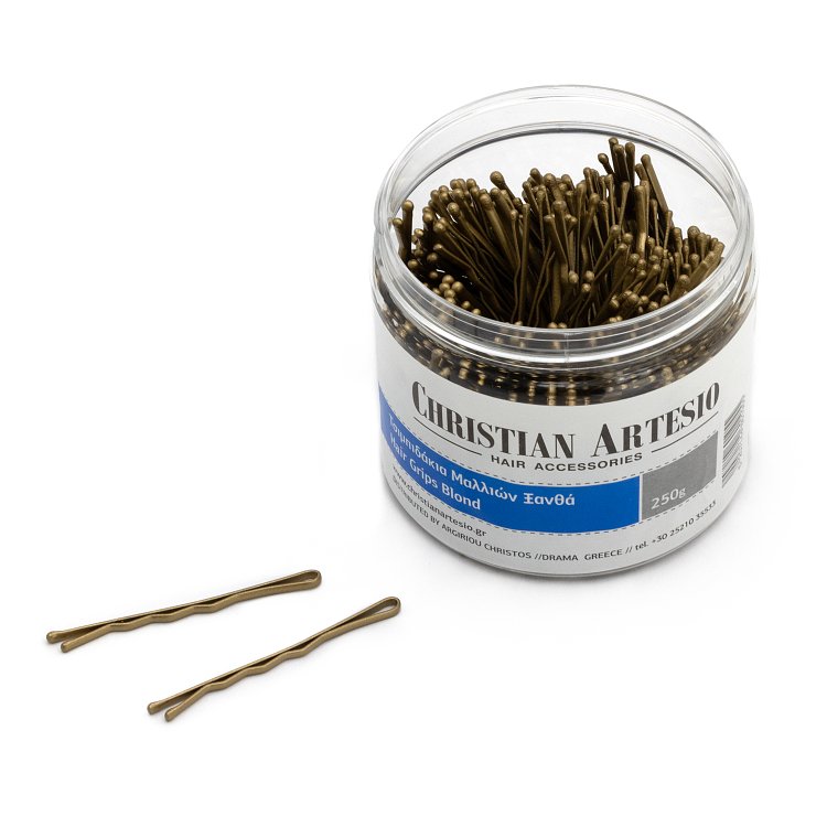 Haarklemmen in Gold 250gr
