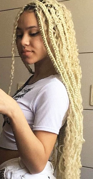 Jumbo Braid Synthetic Hellblond #613