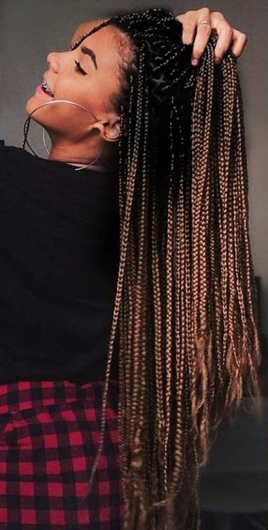 Hair Jumbo Braids Ombre Brown/Dark Brown B29# 100g 60cm
