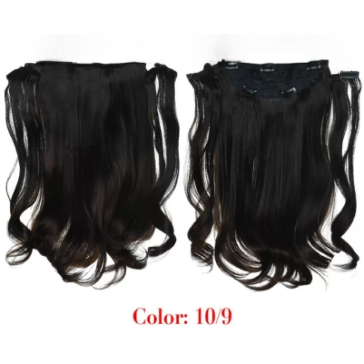 Τρέσα Συνθετική HD Κυματιστή με Κλιπ 3 Κομμάτια 45cm 185g #10/9