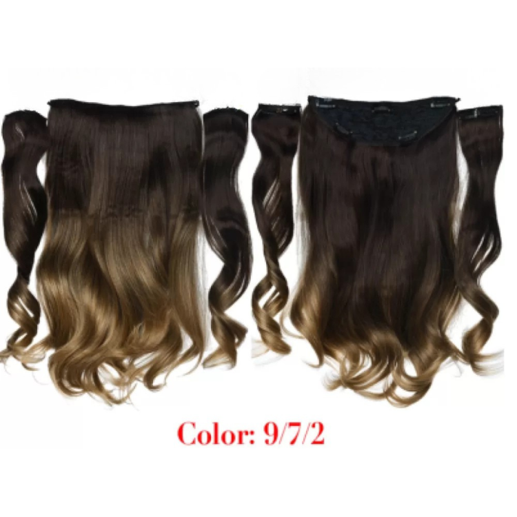 Τρέσα Συνθετική HD Κυματιστή με Κλιπ 3 Κομμάτια 45cm 185g #9/7/2