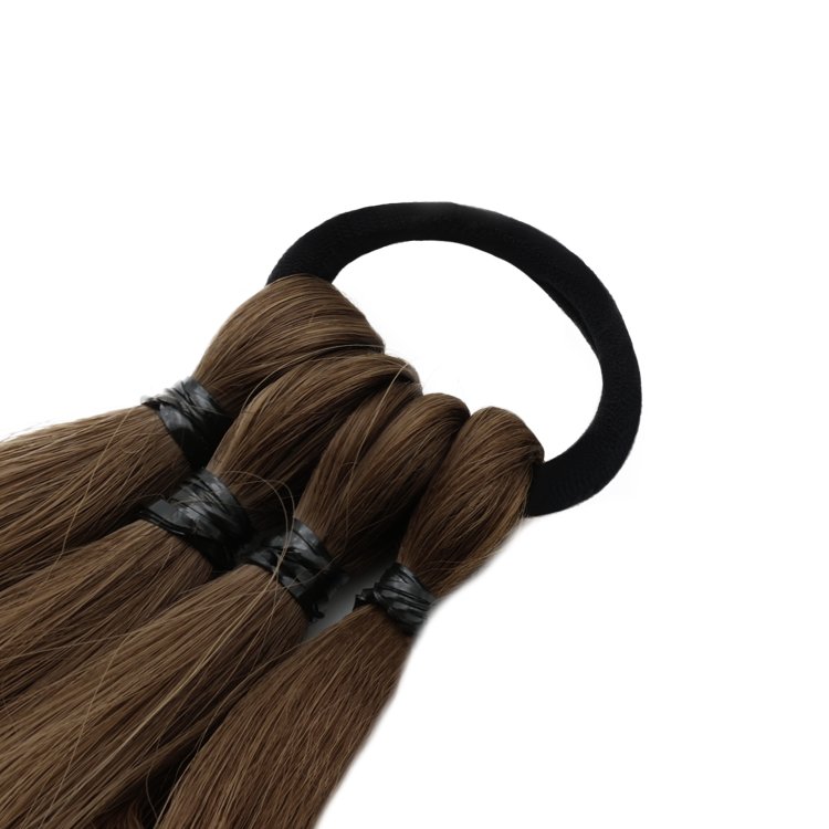 Αλογοουρά Μαλλιών για Πλεξούδα ή Ίσια 85cm 180gr Καστανό Ανοιχτό #9