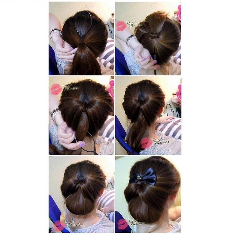 Εργαλείο για Αλογοουρά & Κότσο Μαλλιών