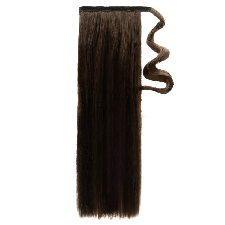 Τρέσα για Αλογοουρά HD Ίσια 50cm 85g Choc Brown #6/1