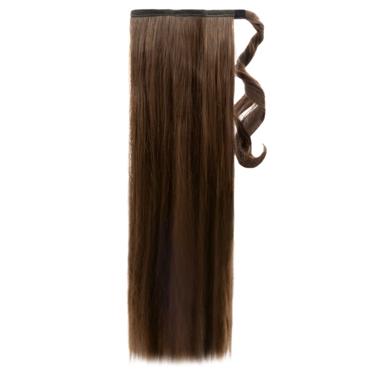 Τρέσα για Αλογοουρά HD Ίσια 50cm 85g Chestnut #8/1
