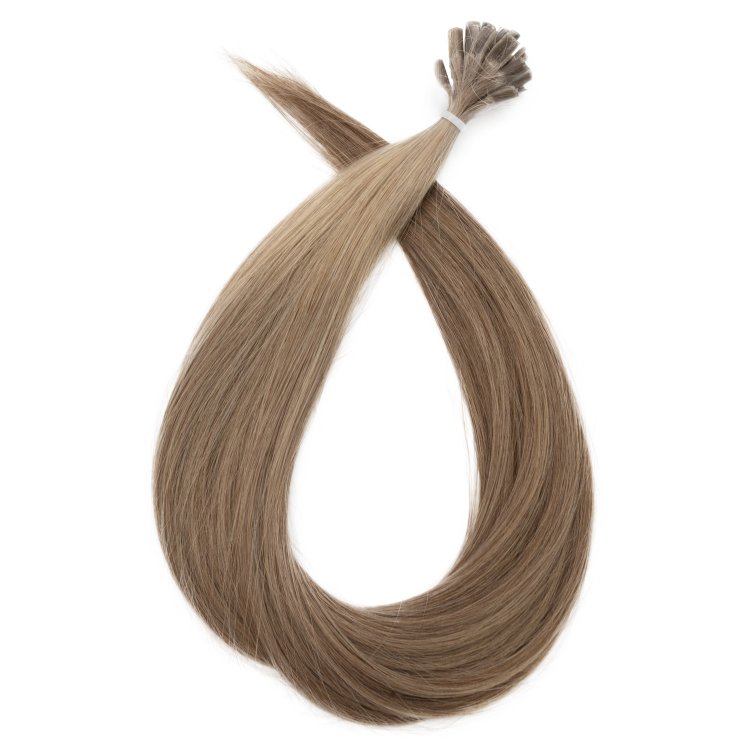 Τουφάκια Extensions Κερατίνης Φυσική Τρίχα #5Α 50cm 25τμχ