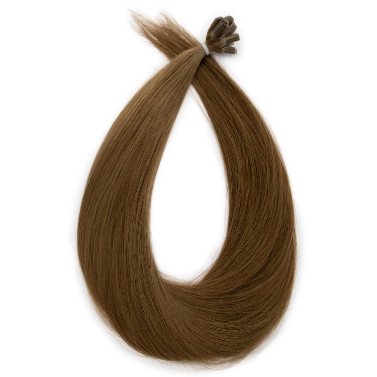 Τουφάκια Extensions Κερατίνης Φυσική Τρίχα #8A 50cm 25τμχ