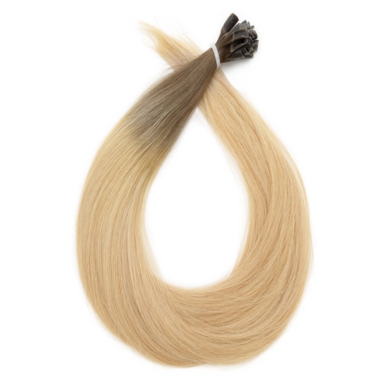 Τουφάκια Extensions Κερατίνης Φυσική Τρίχα #AB 50cm 25τμχ