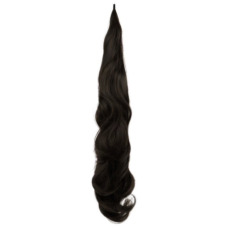 Αλογοουρά με Έλασμα HD Κυματιστή 70cm 125g Darkest Brown #11