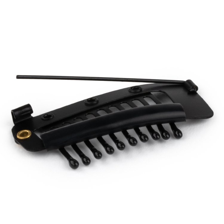 Κλιπ Τρέσας με Ενσωματωμένη Καρφίτσα Μαύρο