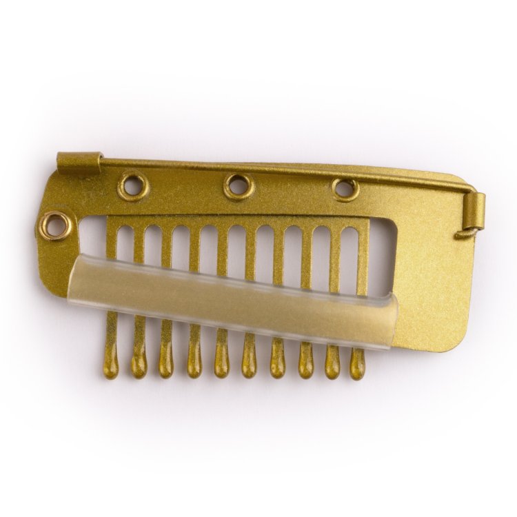 Κλιπ Τρέσας με Ενσωματωμένη Καρφίτσα Χρυσό